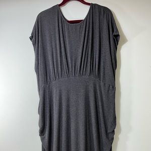 Old Navy Charcoal Gray Midi Dress